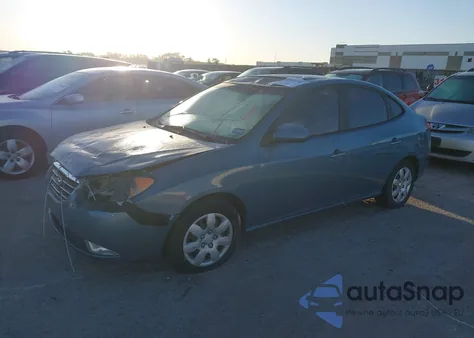 2007 Hyundai Elantra Gls/Limited/Se from USA, damaged, VIN KMHDU46D87U169673